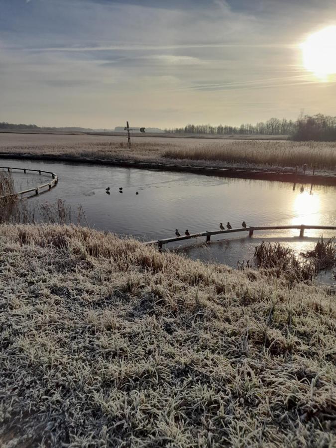 Giet Oan Gelegen Op Resort Venetie Giethoorn Exterior foto